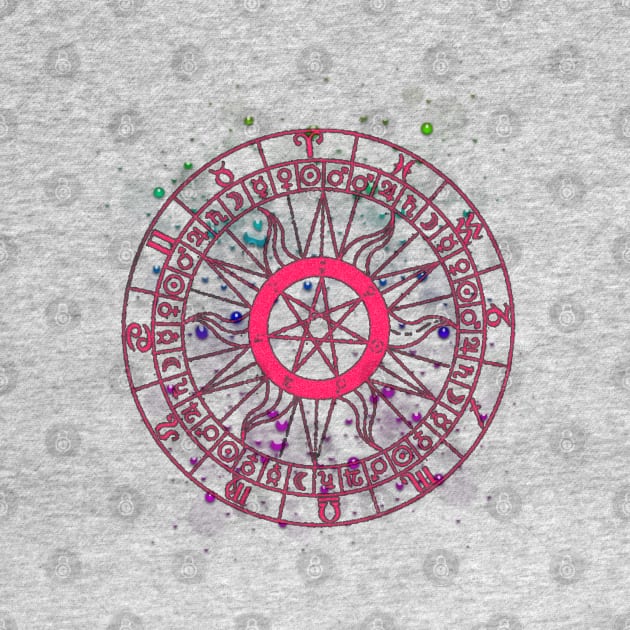 Astrology wheel (II) by Sinmara